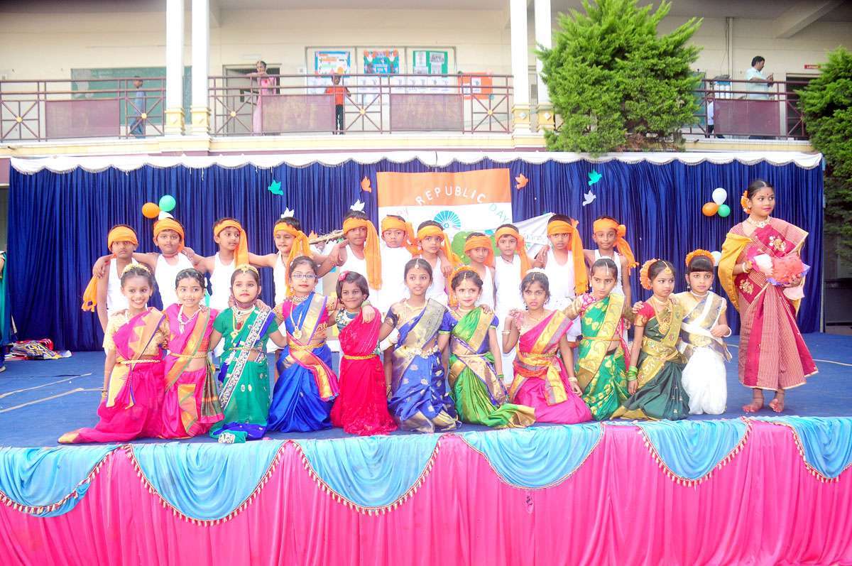 regional representation by our students on Republic day
